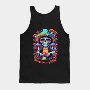 Techno T-Shirt - Psychedelic organism - Catsondrugs.com - Techno, rave, edm, festival, techno, trippy, music, 90s rave, psychedelic, party, trance, rave music, rave krispies, rave flyer T-Shirt Tank Top